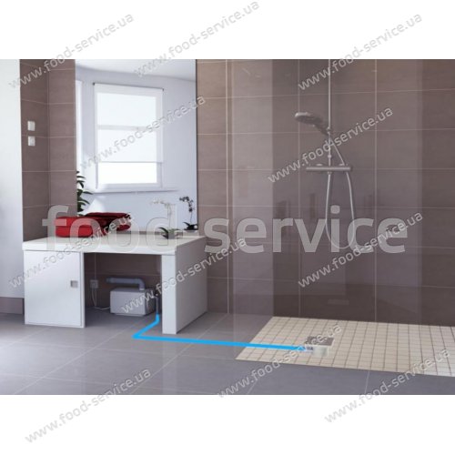 Насос санітарний SFA SANIDOUCHE Flat для плоского душового піддону.